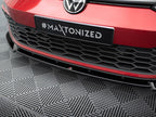 Front Splitter V.3 + Flaps Volkswagen Golf GTI / GTE / GTD / R-Line Mk8