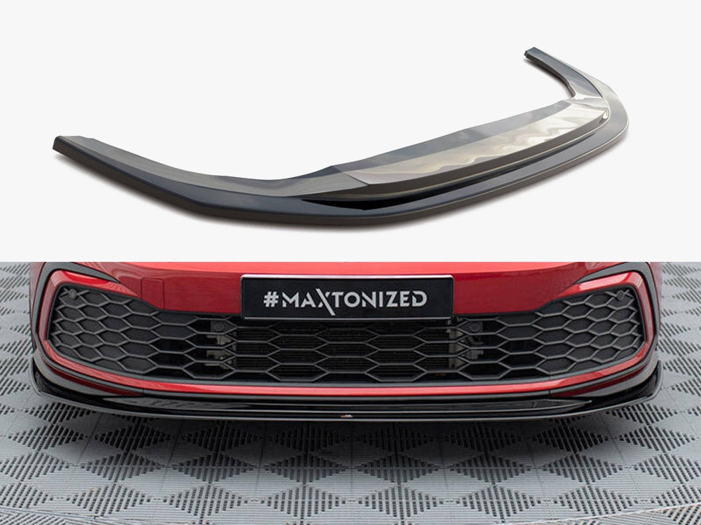 Front Splitter V.5 Volkswagen Golf GTI / GTE / GTD / R-Line Mk8