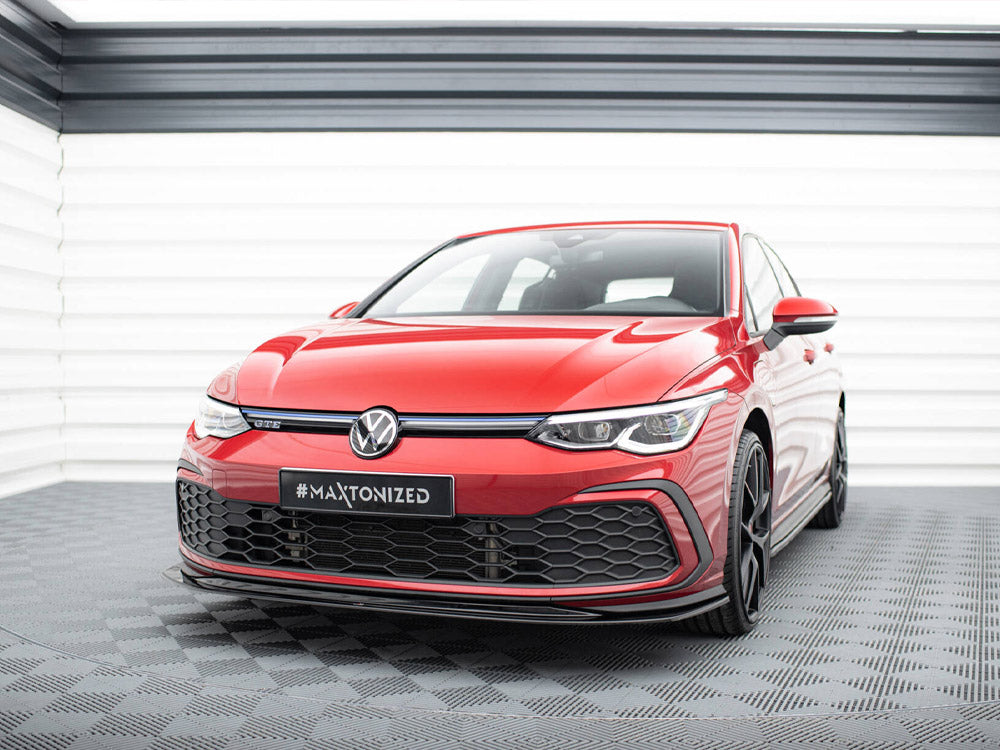 Front Splitter V.5 Volkswagen Golf GTI / GTE / GTD / R-Line Mk8