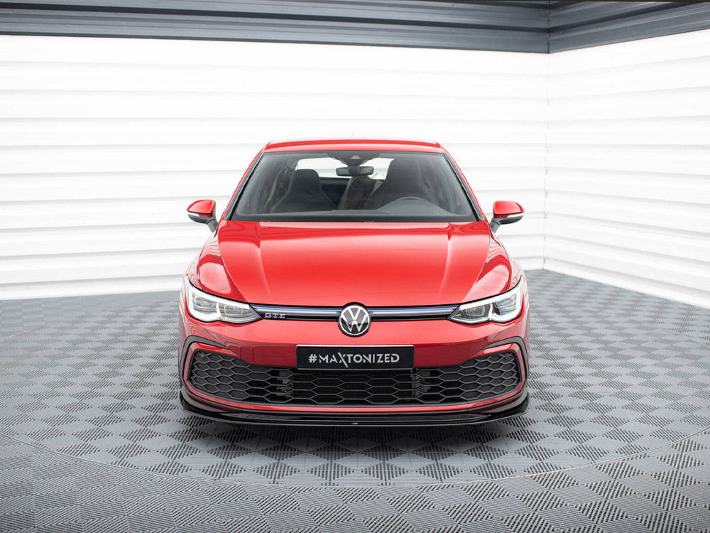 Front Splitter V.5 Volkswagen Golf GTI / GTE / GTD / R-Line Mk8