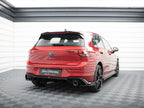 Rear Side Splitters V.4 + Flaps Volkswagen Golf GTI / GTE Mk8