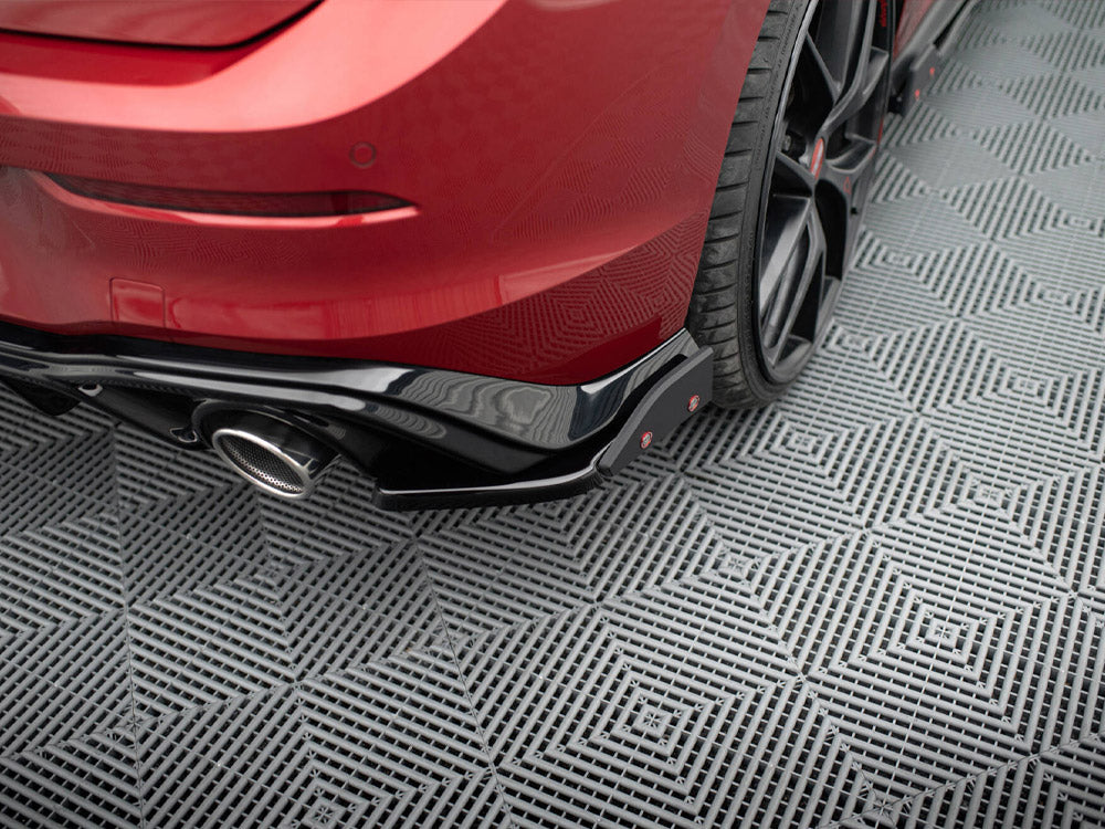 Rear Side Splitters V.4 + Flaps Volkswagen Golf GTI / GTE Mk8