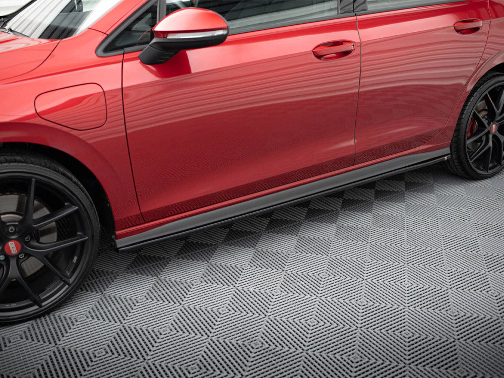 Side Skirts Diffusers V.1 Volkswagen Golf GTI / GTE / GTI Clubsport / GTD / R-Line Mk8