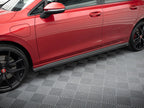 Side Skirts Diffusers V.1 Volkswagen Golf GTI / GTE / GTI Clubsport / GTD / R-Line Mk8