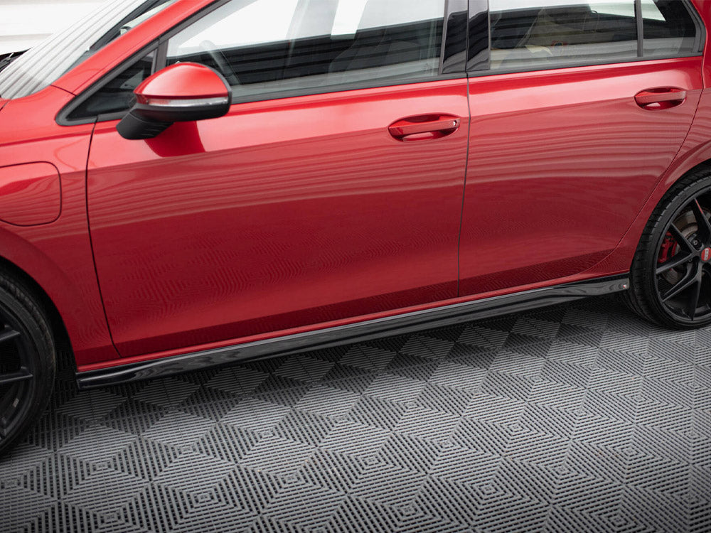 Side Skirts Diffusers V.3 Volkswagen Golf GTI / GTE / GTI Clubsport / GTD / R-Line Mk8