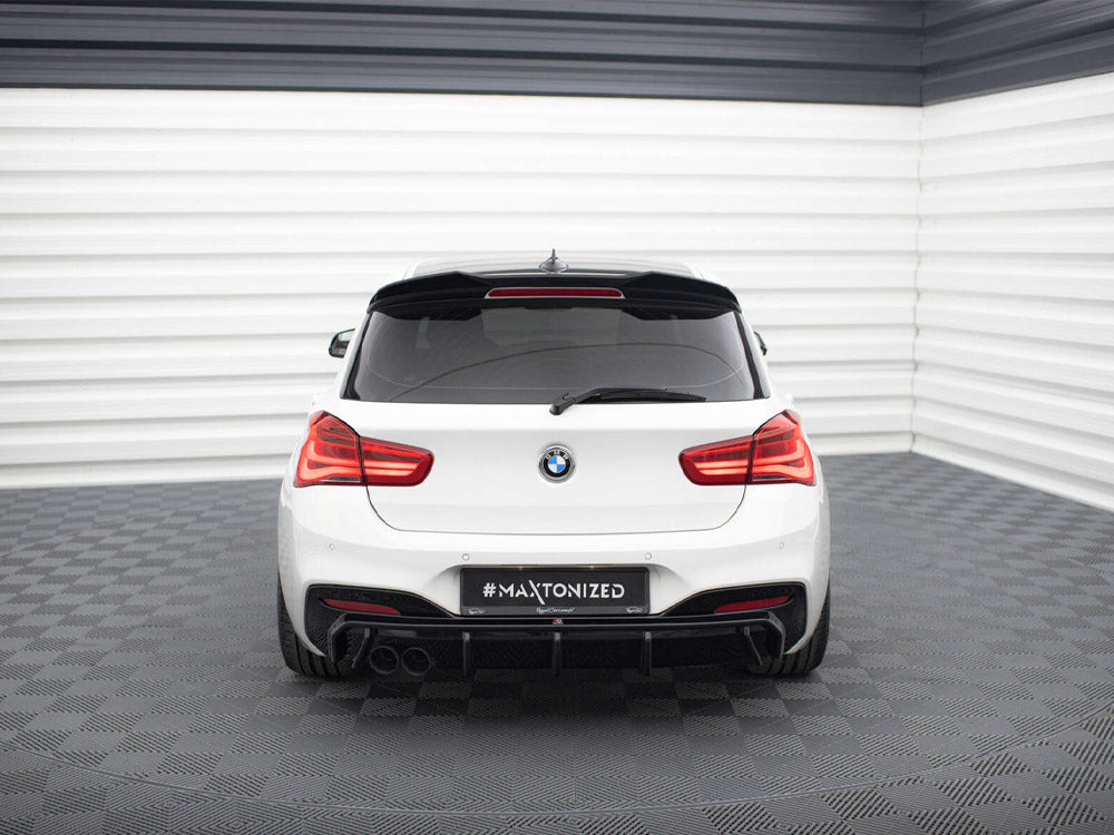 Rear Valance V.3 BMW 1 M-Pack F20 Facelift (Single side dual exhaust version)