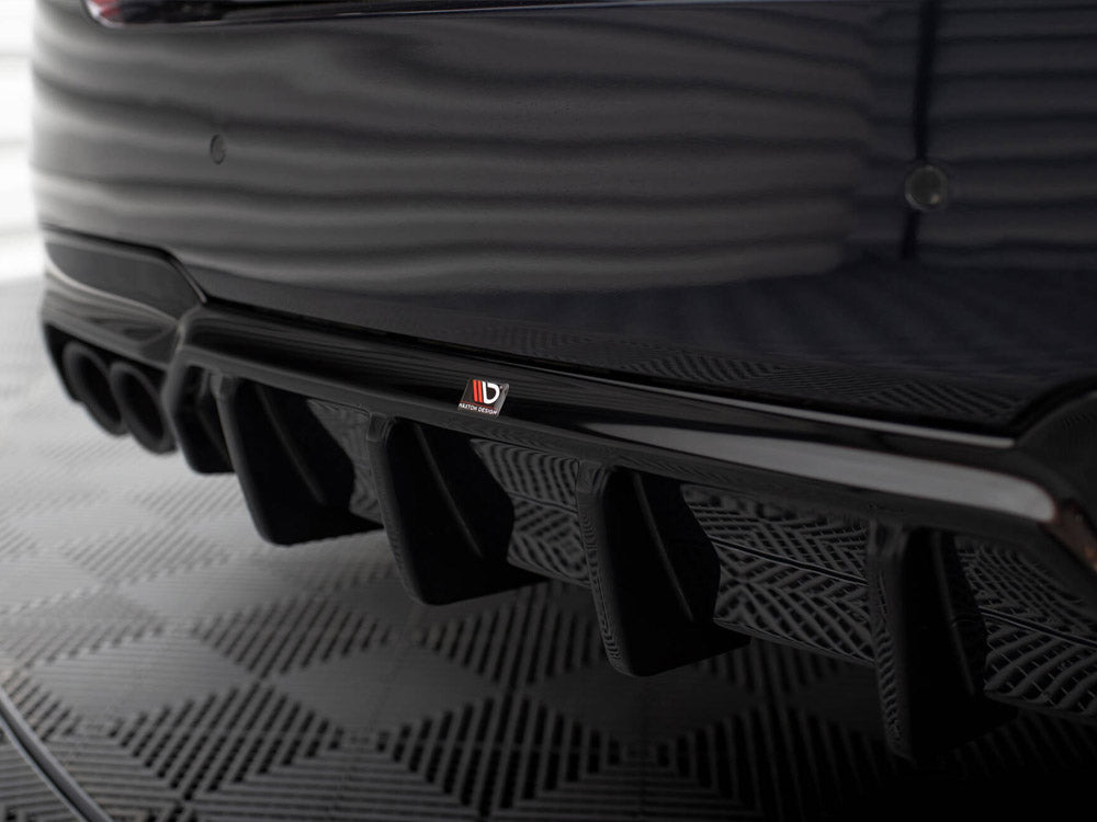 Rear Valance V.2 BMW 5 M-Pack F10 / F11 (Version with two double exhausts)