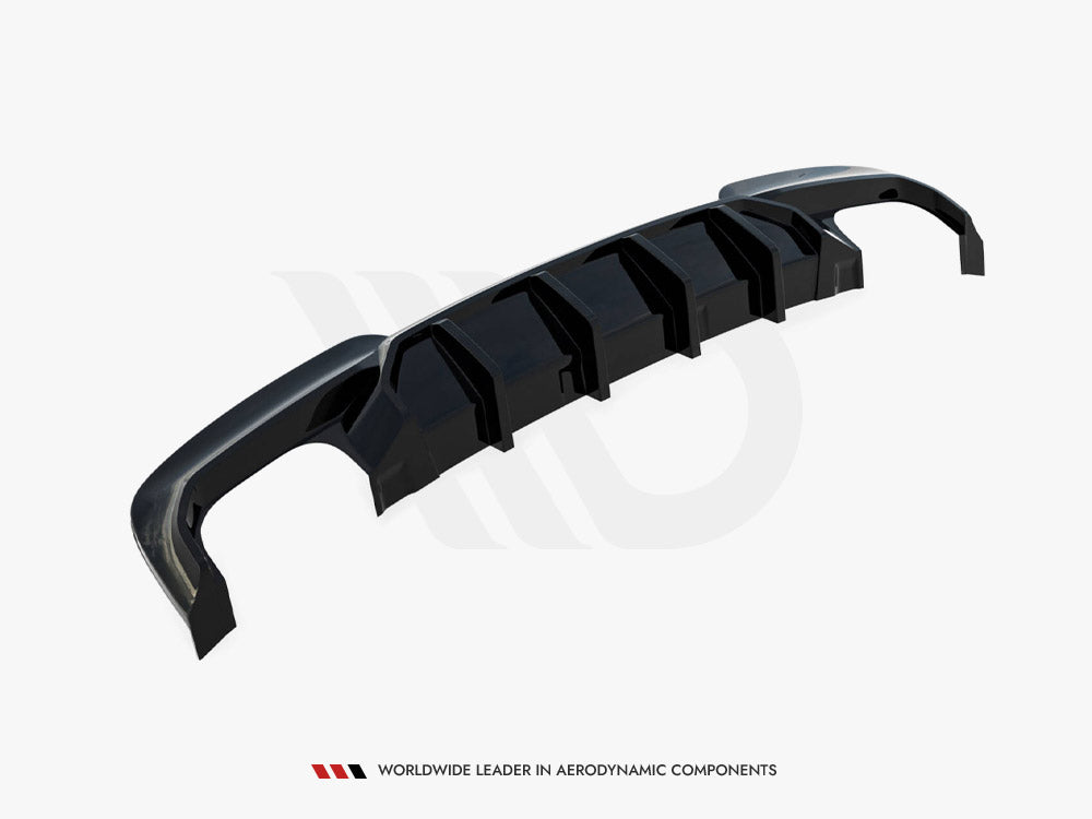 Rear Valance V.2 BMW 5 M-Pack F10 / F11 (Version with two double exhausts)