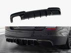Rear Valance V.2 BMW 5 M-Pack F10 / F11 (Version with double exhaust on one side)