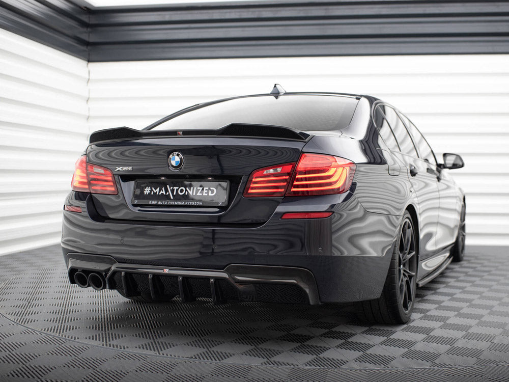 Rear Valance V.2 BMW 5 M-Pack F10 / F11 (Version with double exhaust on one side)