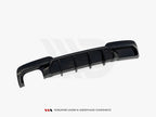 Rear Valance V.2 BMW 5 M-Pack F10 / F11 (Version with double exhaust on one side)
