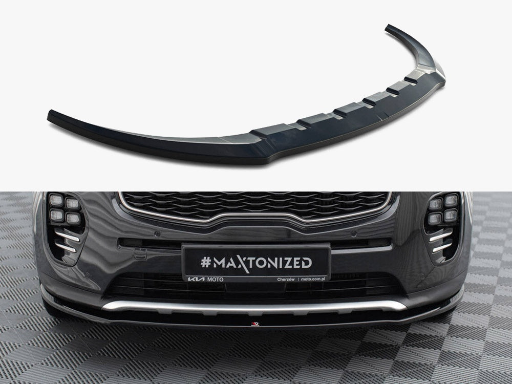 Front Splitter KIA Sportage Mk4 GT-Line - Carbon Look