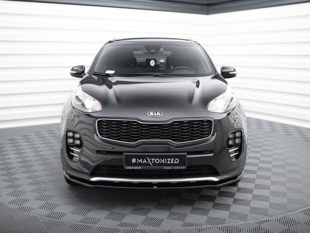 Front Splitter KIA Sportage Mk4 GT-Line - Carbon Look