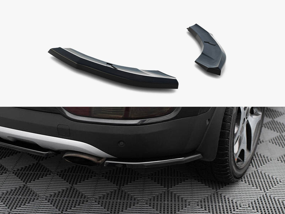 Rear Side Splitters KIA Sportage Mk4 GT-Line - Carbon Look