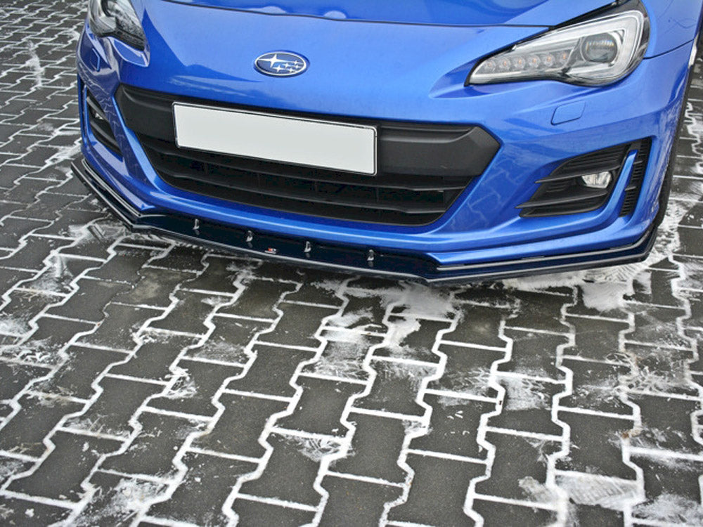 Front Splitter V.1 Subaru BRZ Mk1 Facelift - Carbon Look
