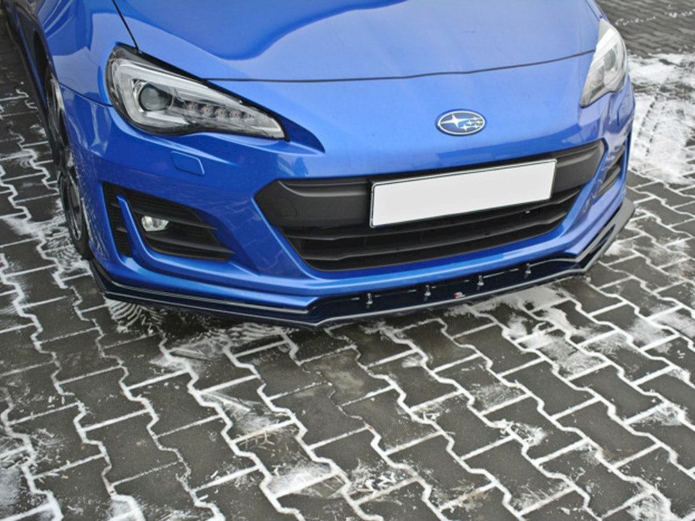Front Splitter V.1 Subaru BRZ Mk1 Facelift - Carbon Look