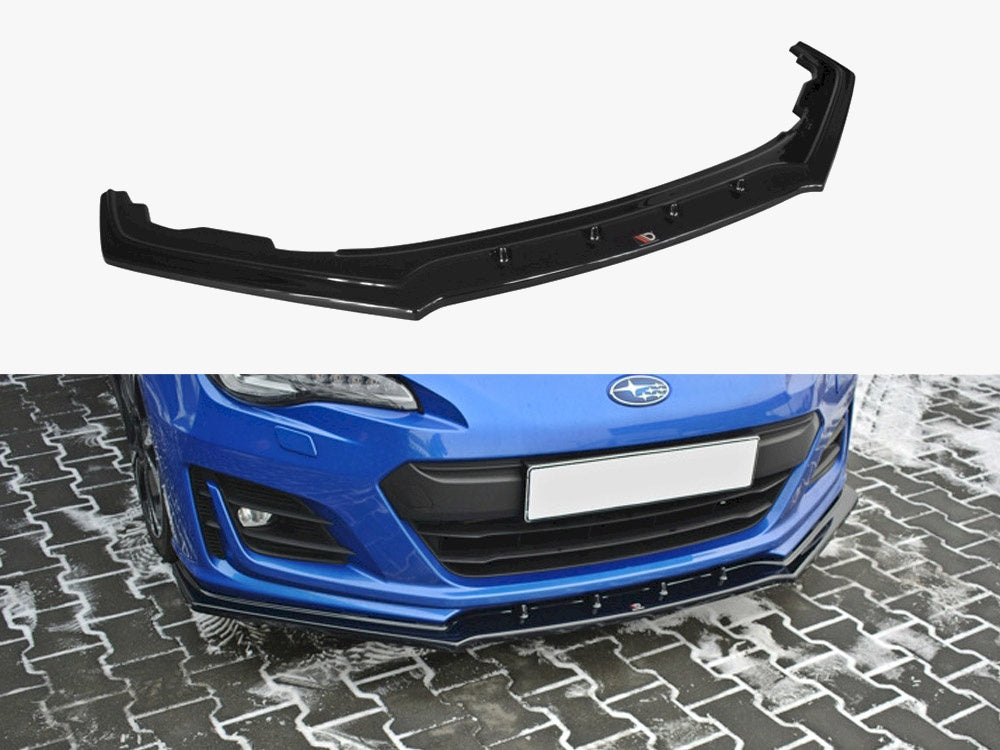 Front Splitter V.1 Subaru BRZ Mk1 Facelift - Carbon Look