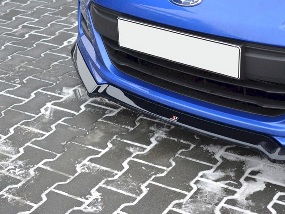 Front Splitter V.3 Subaru BRZ Mk1 Facelift - Carbon Look