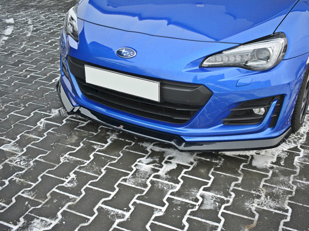 Front Splitter V.3 Subaru BRZ Mk1 Facelift - Carbon Look