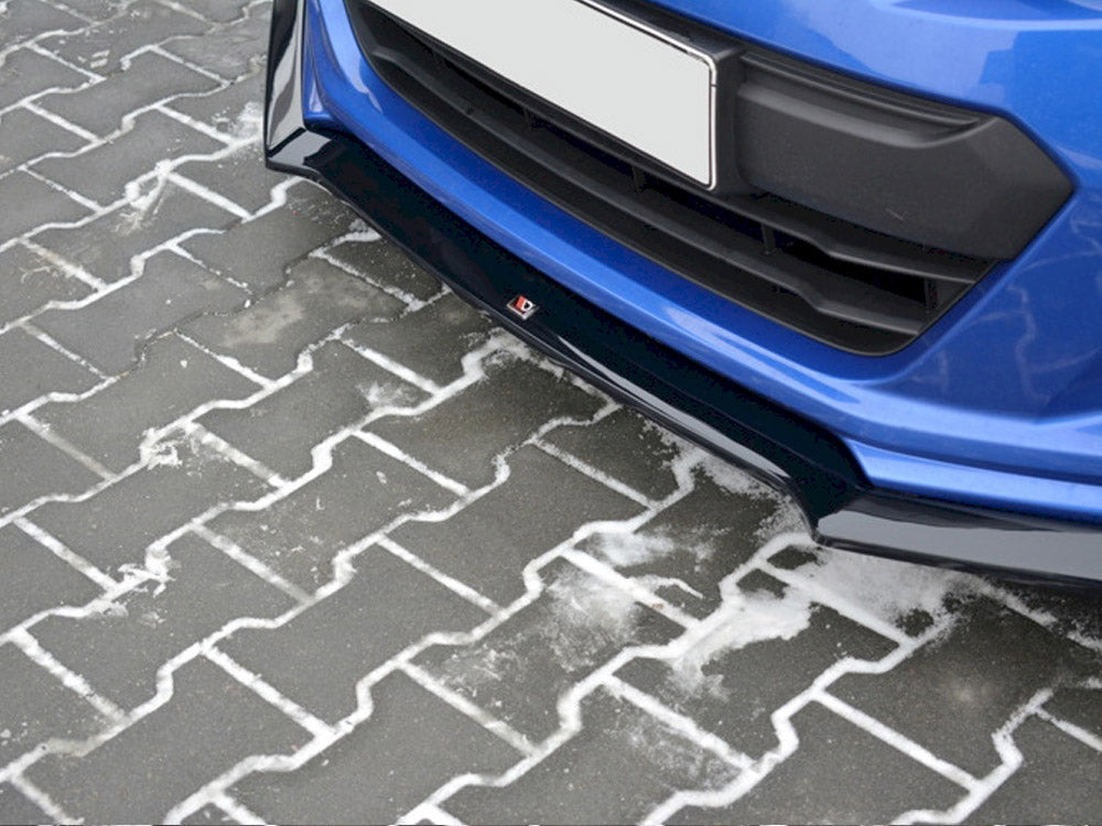 Front Splitter V.3 Subaru BRZ Mk1 Facelift - Carbon Look