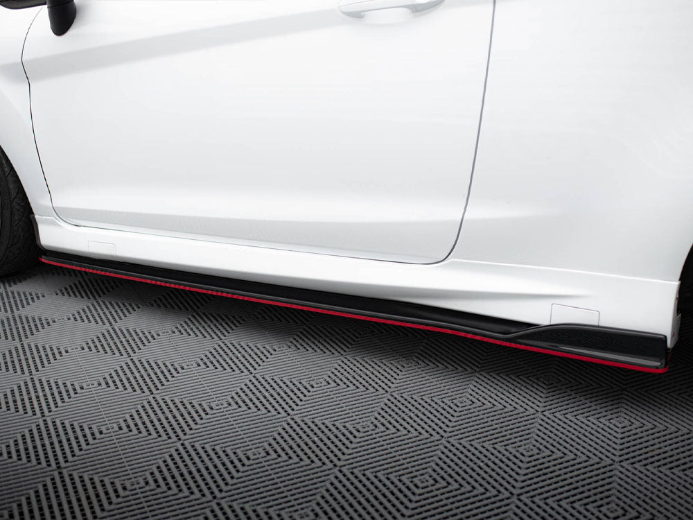 Side Skirts Diffusers V.3 Ford Fiesta ST / ST-Line Mk7 / Mk7 FL