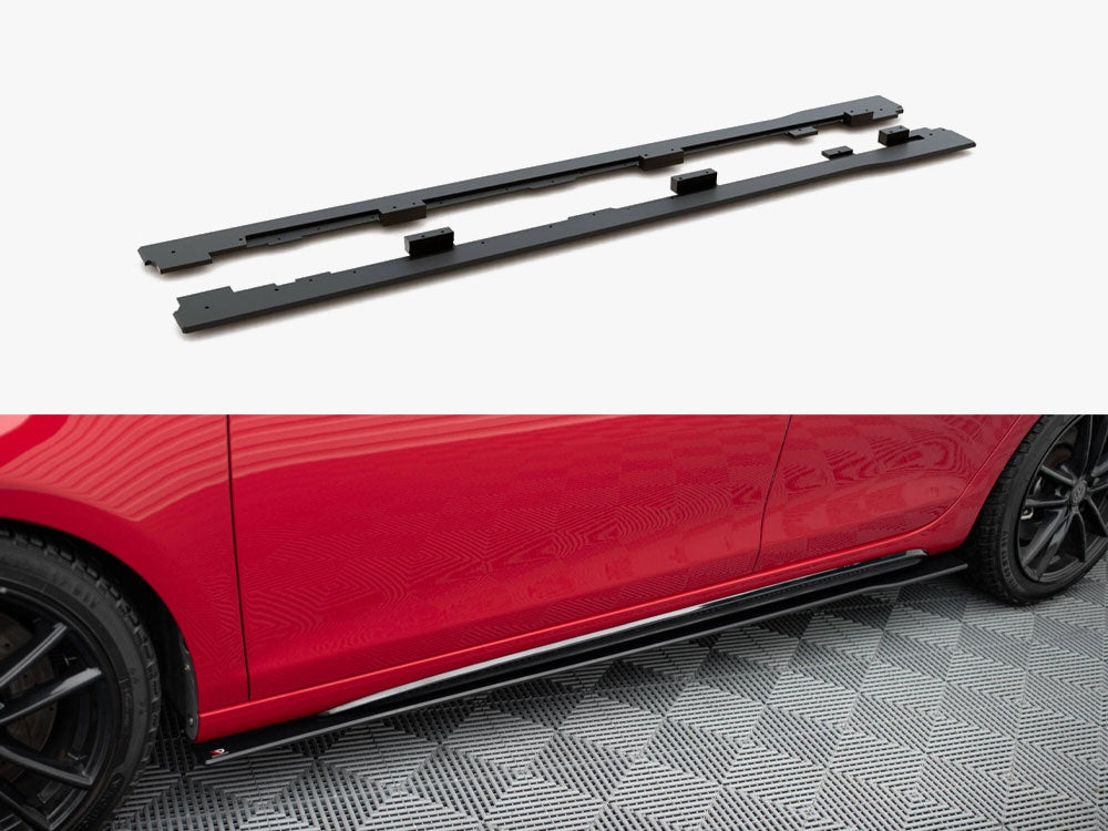Street PRO Side Skirts Diffusers VW Golf GTI Mk6