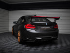 Carbon Spoiler With External Brackets Uprights + LED BMW M2 F87