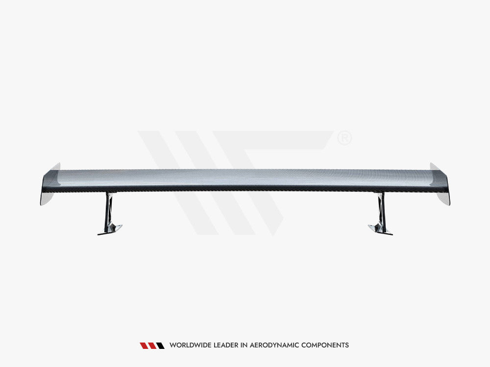 Carbon Spoiler With External Brackets Uprights + LED BMW M2 F87