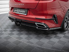 Central Rear Splitter (Vertical Bars) Kia ProCeed GT-Line Mk1