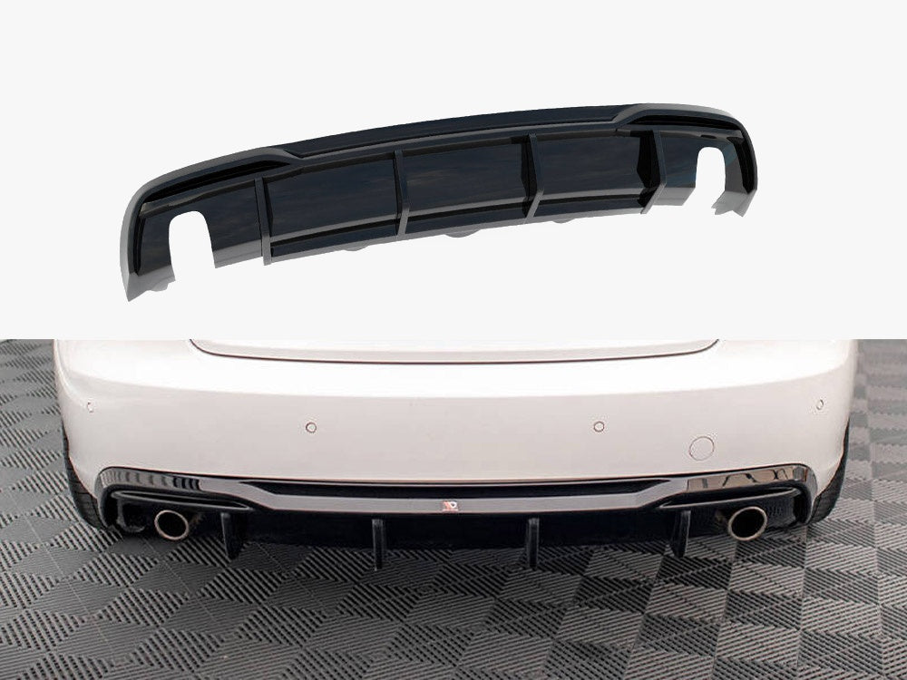 Rear Valance Audi A5 8T Facelift (Version with single exhausts on both sides)