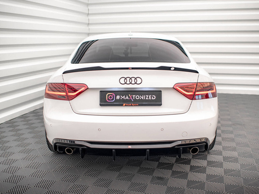 Rear Valance Audi A5 8T Facelift (Version with single exhausts on both sides)