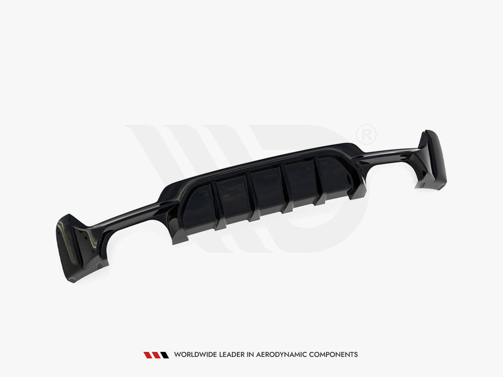 Rear Valance BMW 4 Coupe / Gran Coupe / Cabrio M-Pack F32 / F36 / F33 (Version with dual exhausts on both sides)