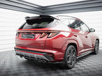 Central Rear Splitter (Vertical Bars) Hyundai Tucson N-Line Mk4