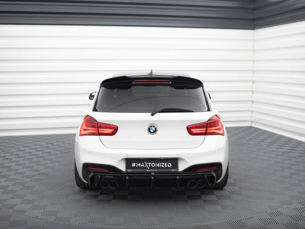 Rear Valance V.3 BMW 1 M-Pack / M140i F20 Facelift (Version with dual exhausts on both sides)