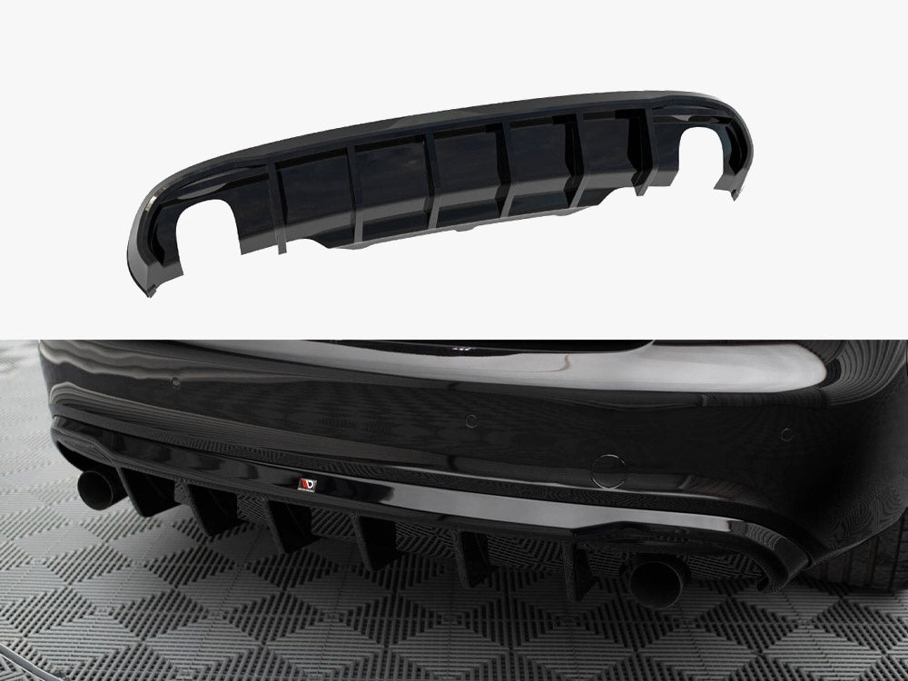 Rear Valance Audi S5 / A5 S-Line Coupe / Cabrio 8T (Version with single exhausts on both sides)