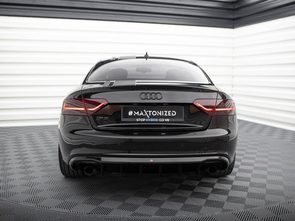 Rear Valance Audi S5 / A5 S-Line Coupe / Cabrio 8T (Version with single exhausts on both sides)