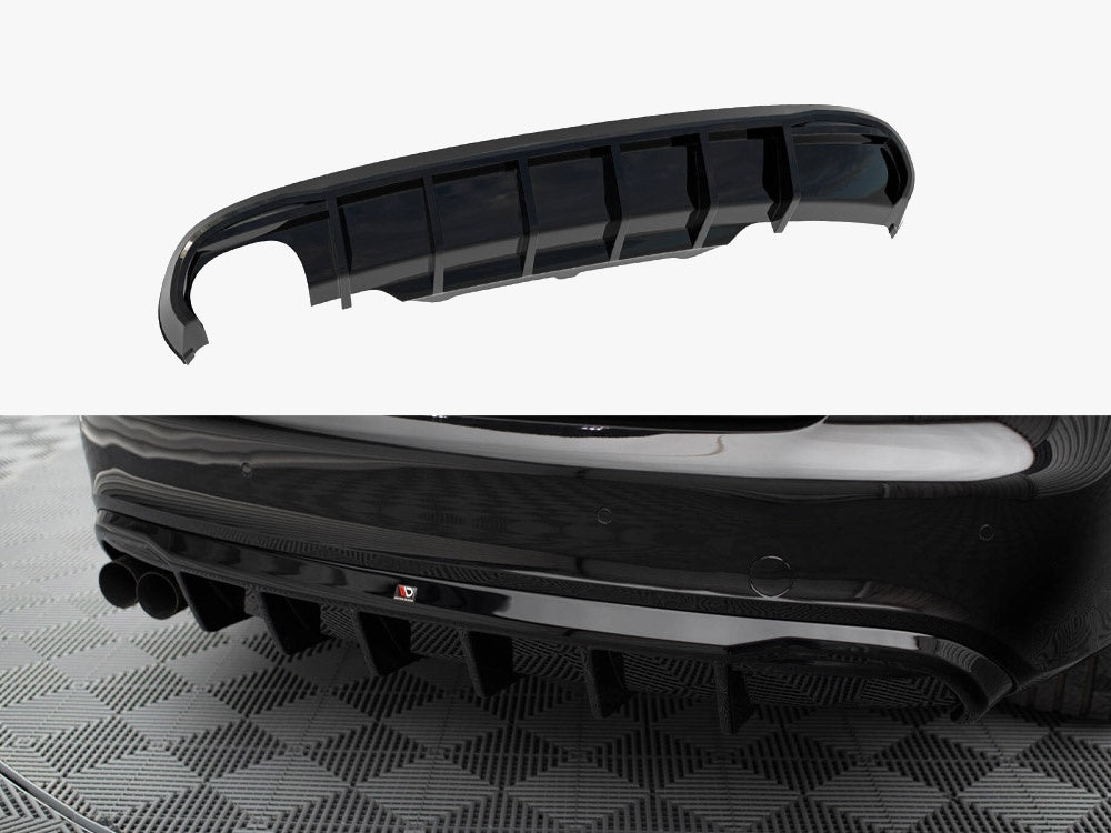 Rear Valance Audi S5 / A5 S-Line Coupe / Cabrio 8T (Single side dual exhaust version)