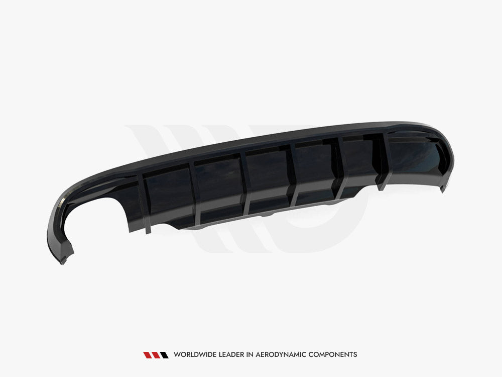 Rear Valance Audi S5 / A5 S-Line Coupe / Cabrio 8T (Single side dual exhaust version)