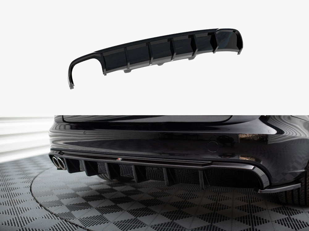 Rear Valance Audi A6 Avant C7 (Single side dual exhaust version)