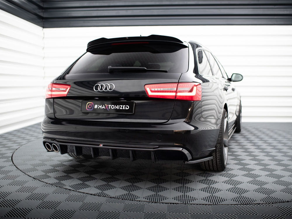 Rear Valance Audi A6 Avant C7 (Single side dual exhaust version)