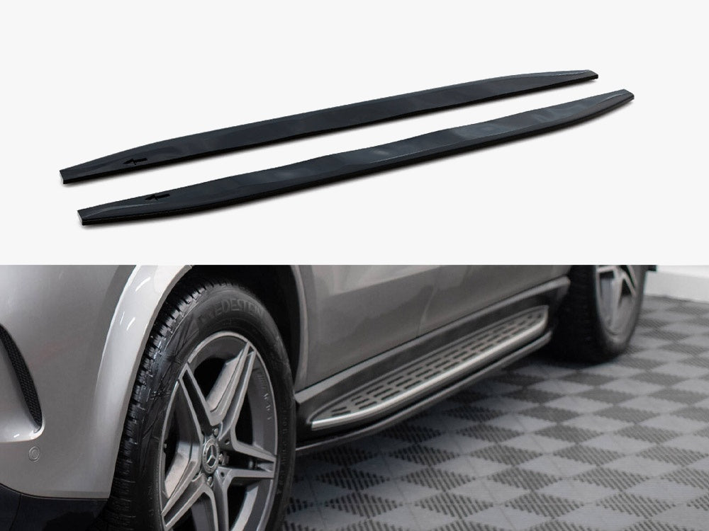 Side Skirts Diffusers V.1 Mercedes-AMG / AMG-Line GLE SUV W167 / W167 Facelift