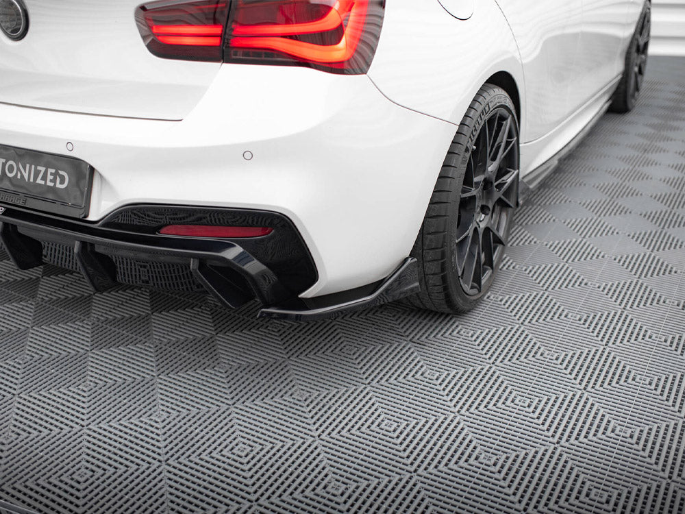 Rear Side Splitters (For rear valance v.3) BMW 1 M-Pack / M140i F20 Facelift