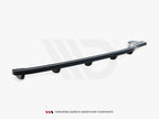 Central Rear Splitter (Vertical Bars) BMW 3 E46 Coupe M-Pack - Carbon Look
