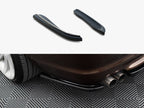 Rear Side Splitters BMW 3 E46 M-Pack Coupe - Carbon Look