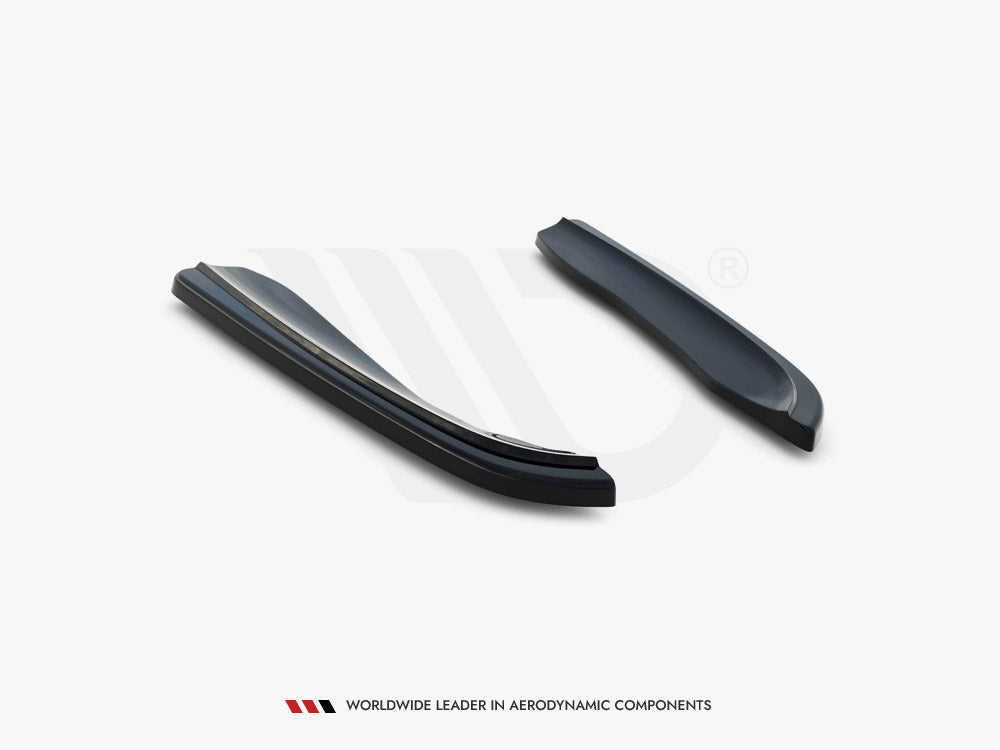 Rear Side Splitters BMW 3 E46 M-Pack Coupe - Carbon Look