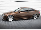 Side Skirts Diffusers V.1 BMW 3 E46 M-Pack Coupe - Carbon Look