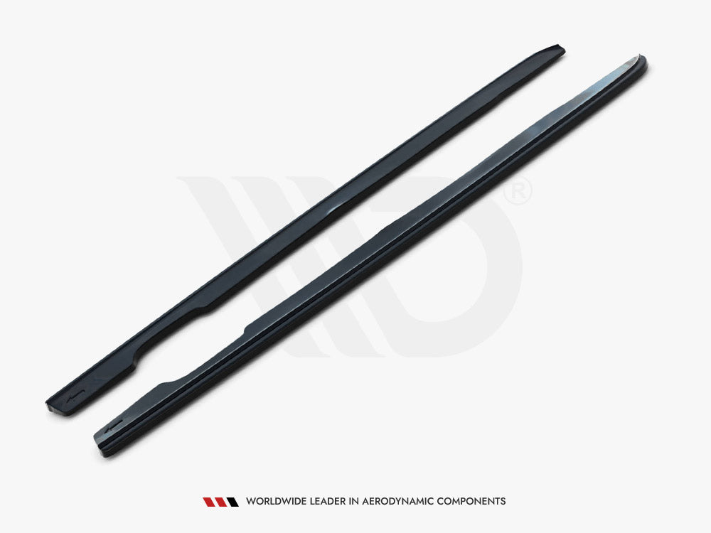 Side Skirts Diffusers V.1 BMW 3 E46 M-Pack Coupe - Carbon Look