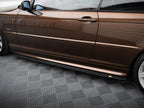 Side Skirts Diffusers V.1 BMW 3 E46 M-Pack Coupe - Carbon Look