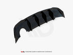 Rear Valance Opel Astra GTC OPC-Line J (Version with single exhaust on one side)