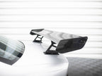Carbon Spoiler With Internal Brackets Uprights BMW 3 Coupe E46